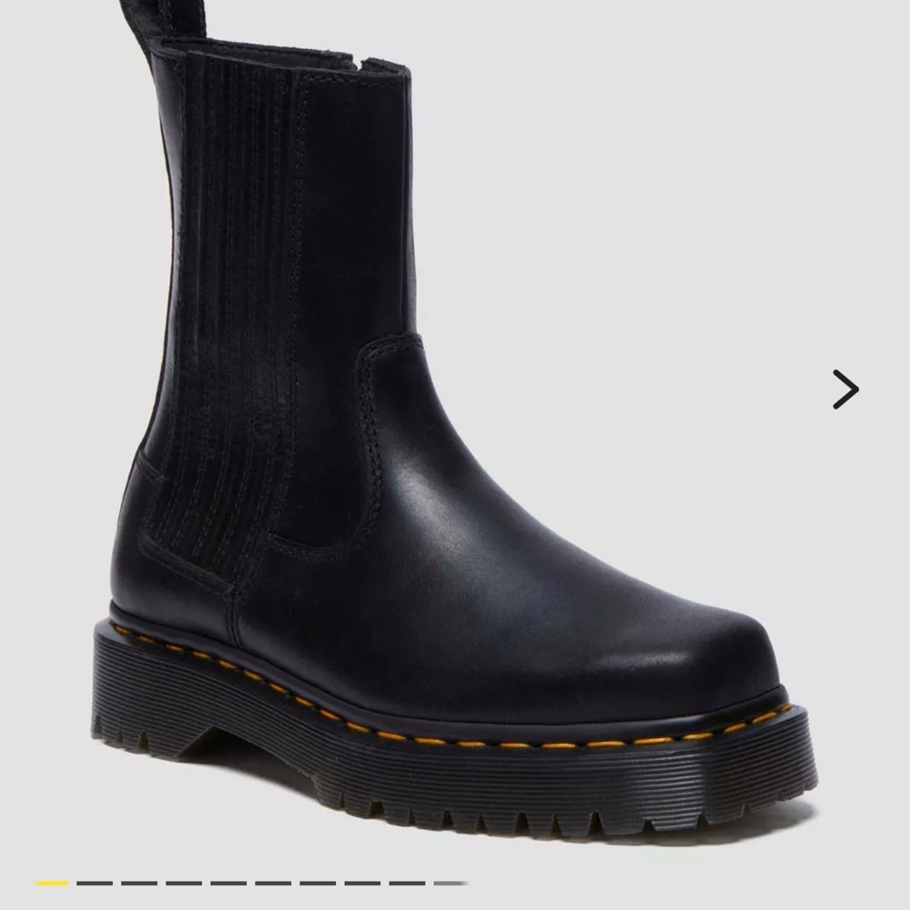 Black Leather Women's Boots